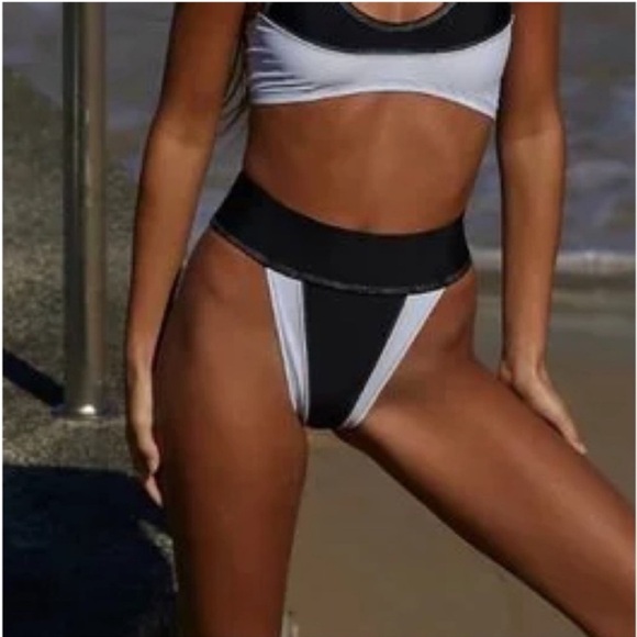 Free People Other - Free People FP Beach Dylan High Waist Colorblock Bikini Bottoms SZ XS NWOT